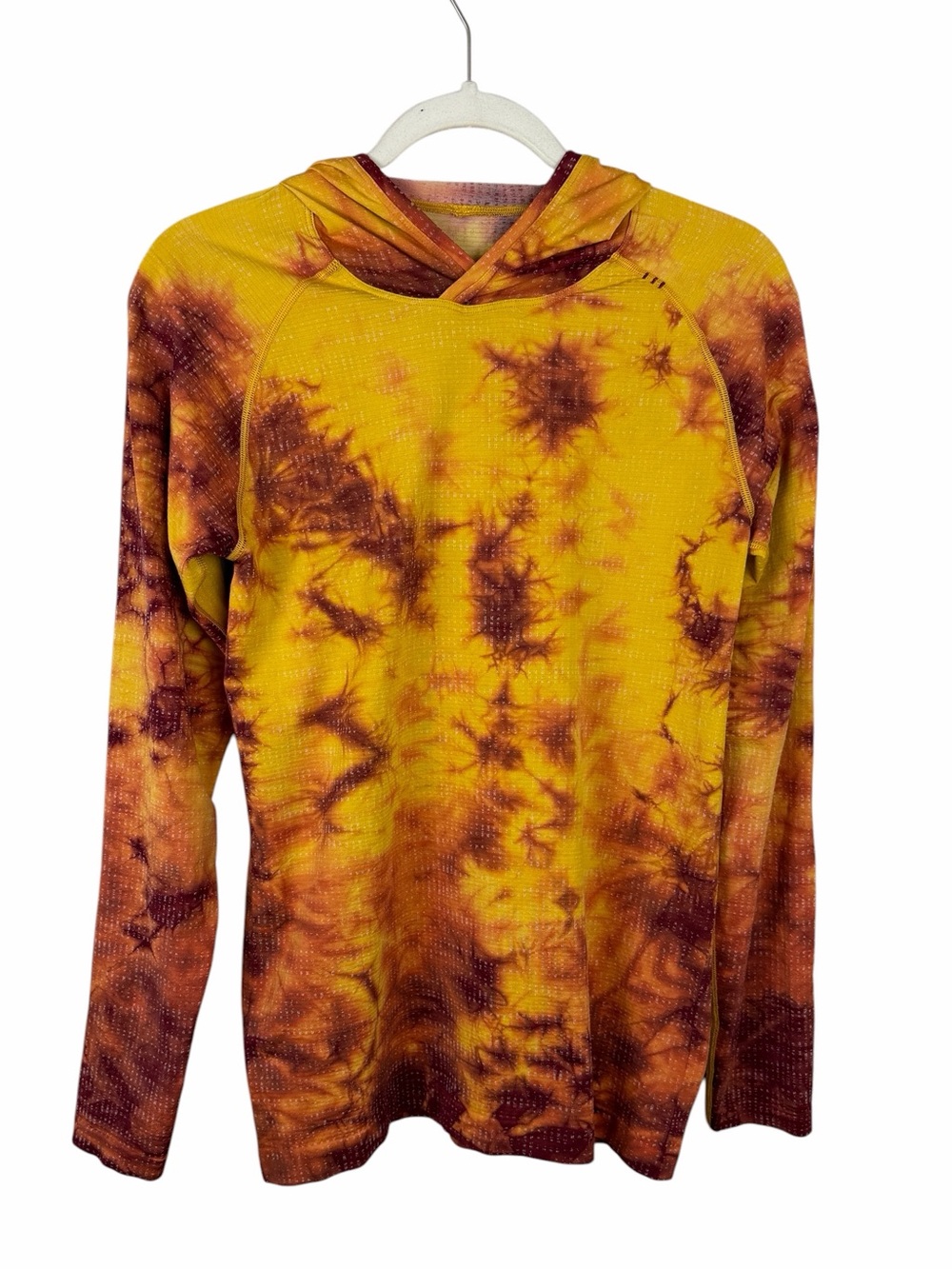 Lululemon Metal Vent Hoodie 2.0Disconnect Marble Dye Soleil / Mulled Wine